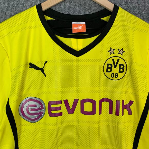 Borussia Dortmund Home football shirt 2013 - 2014 Puma Large - Picture 4 of 11